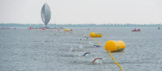 上海·浦东 | 2021 兴·泉滴水湖泳渡挑战赛 畅游滴水之蓝